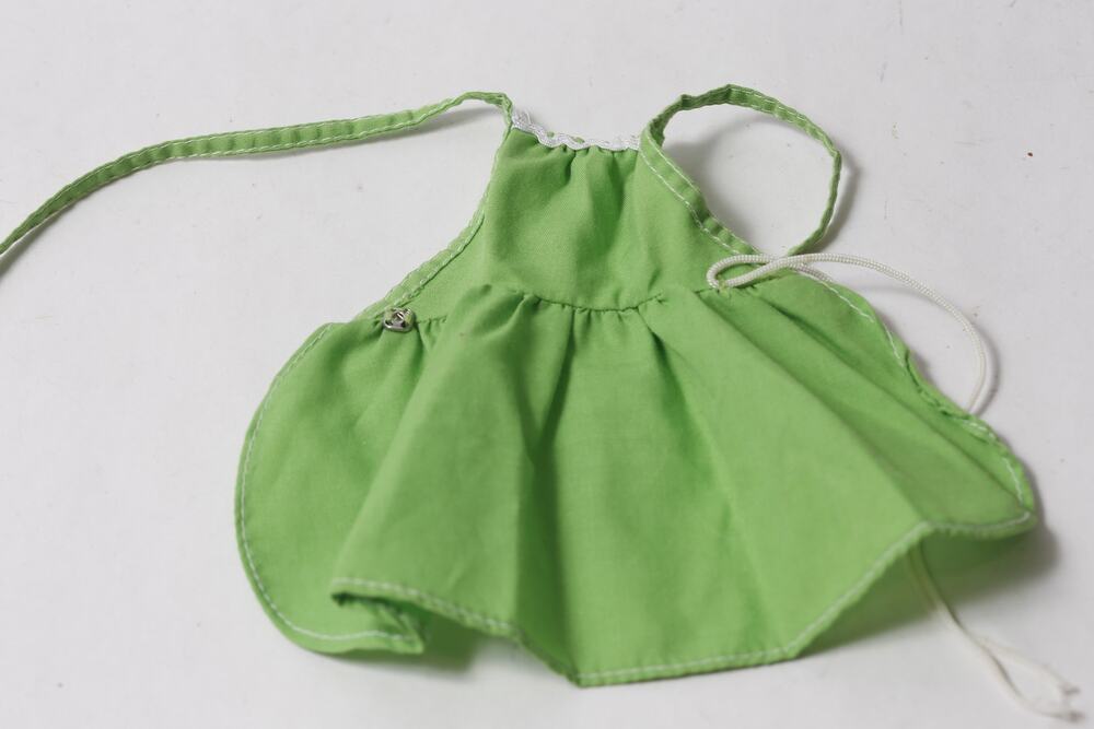 1981 My First Barbie Green Halter Dress 3677 Doll Outfit ~ 260914-WH 1153